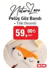 NATURALOVE PELÜŞ GÖZ BANDI